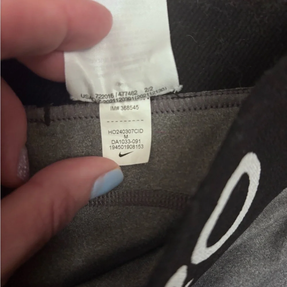 Youth Medium Nike Pro Charcoal Training Shorts - Picture 5 of 5